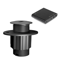 Powerdot Nano Kit 04 - 1 USB-C-port, 120W-laddare inkluderad, svart